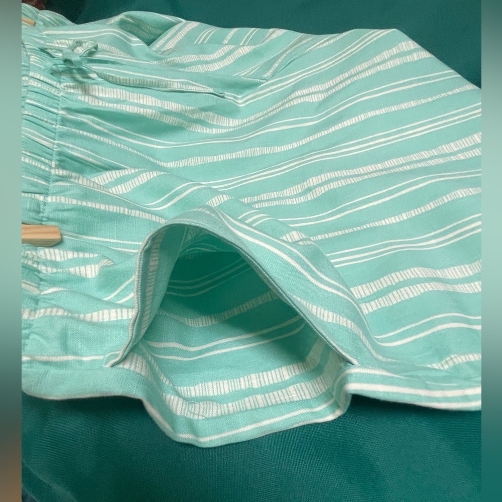 Sonoma Mint Green Striped Pajama Pants - Picture 5 of 9